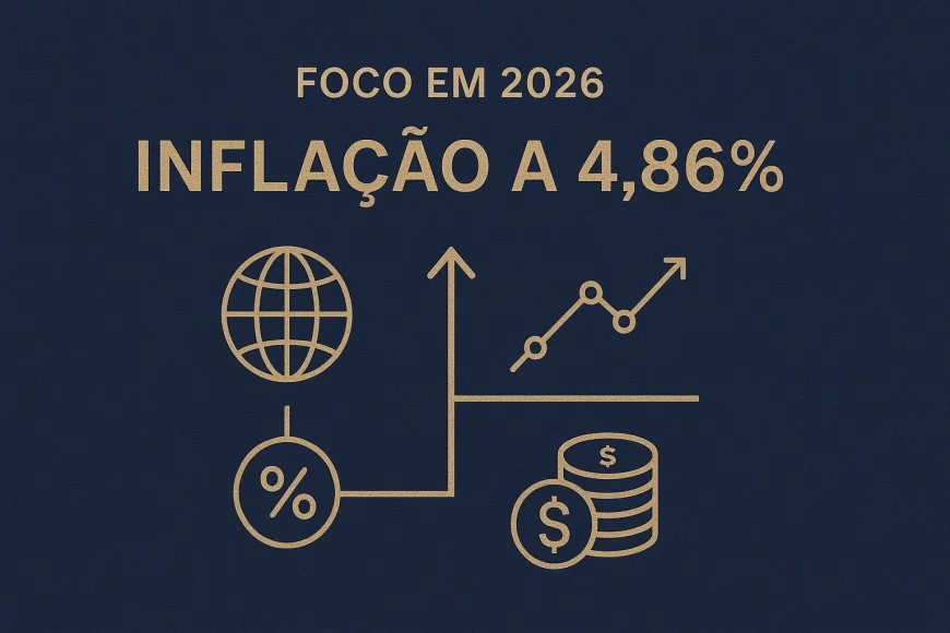 Focus sobe inflação para 4,86% em 2026