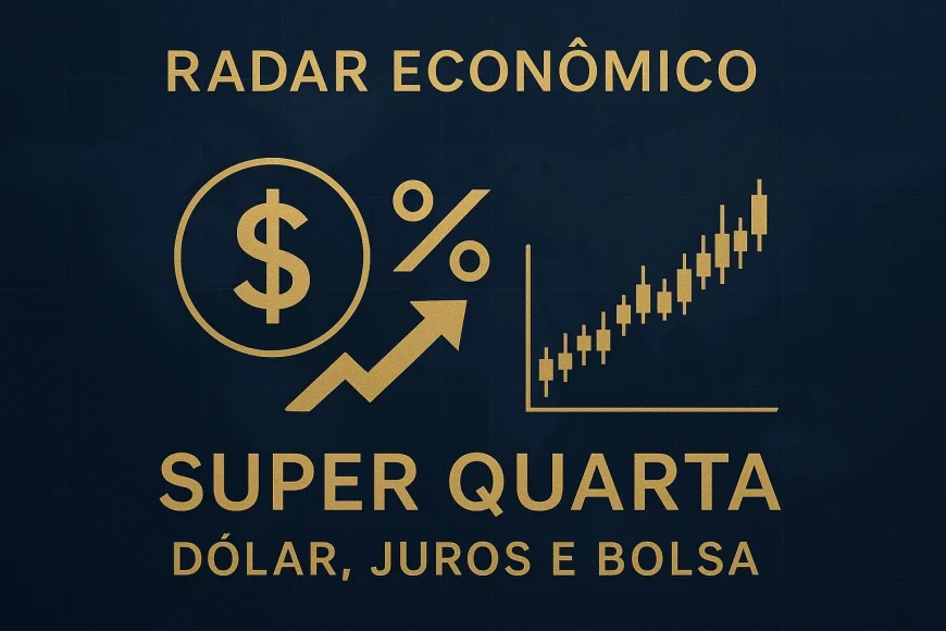Super Quarta: dólar, juros e Bolsa em foco