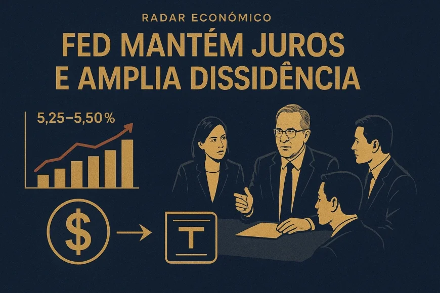 Fed mantém juros e amplia dissidência