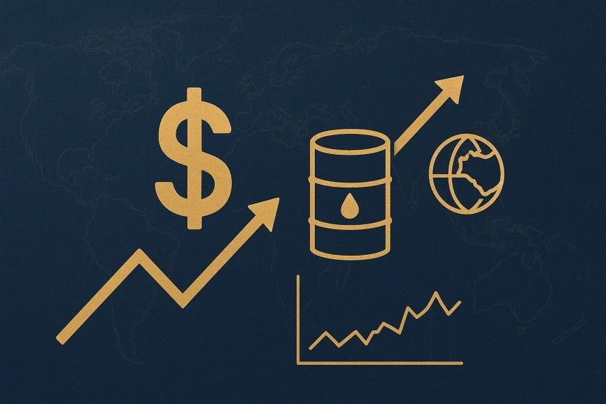 Dólar sobe com juros e tensão no Oriente Médio