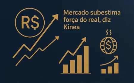 Mercado subestima força do real, diz Kinea
