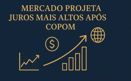 Mercado projeta juros mais altos após Copom