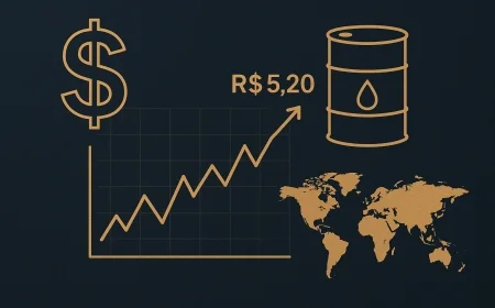 Dólar hoje: agenda global e câmbio
