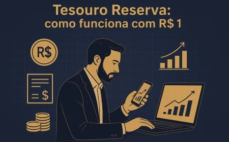 Tesouro Reserva: como funciona com R$ 1