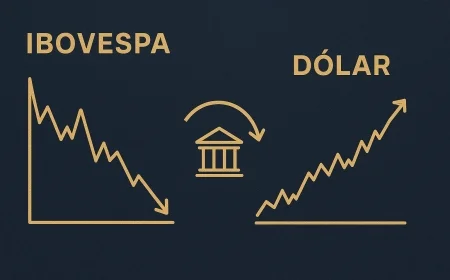 Ibovespa oscila com política e dólar
