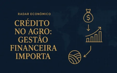 Crédito no agro: gestão financeira importa