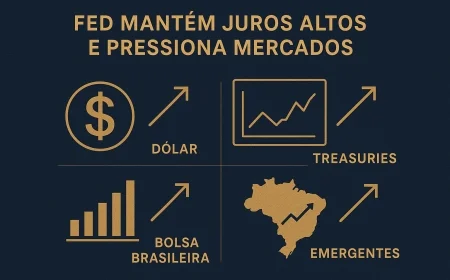 Fed mantém juros altos e pressiona mercados