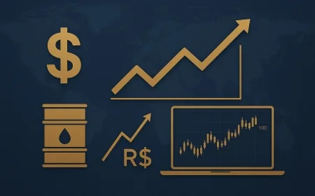 Dólar hoje: petróleo e Fed pressionam o câmbio