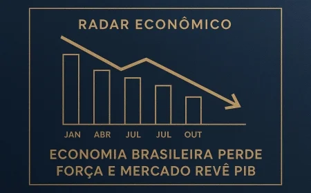 Economia brasileira perde força e mercado revê PIB