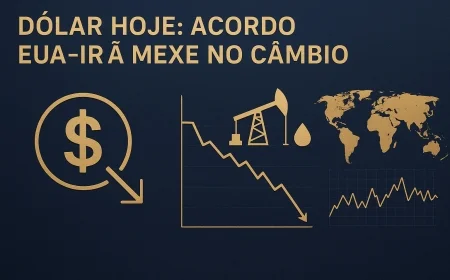 Dólar hoje: acordo EUA-Irã mexe no câmbio