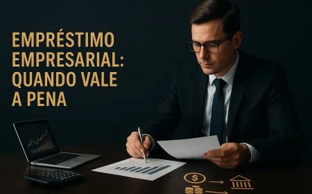 Empréstimo empresarial: quando vale a pena
