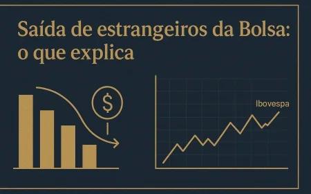 Saída de estrangeiros da Bolsa: o que explica