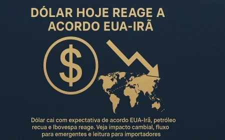 Dólar hoje reage a acordo EUA-Irã