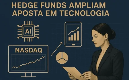Hedge funds ampliam aposta em tecnologia