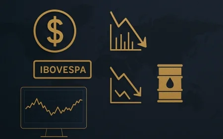 Dólar oscila e Ibovespa sente guerra e BC cauteloso