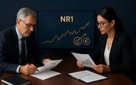 NR1 e o novo risco no mercado financeiro
