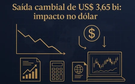 Saída cambial de US$ 3,65 bi: impacto no dólar