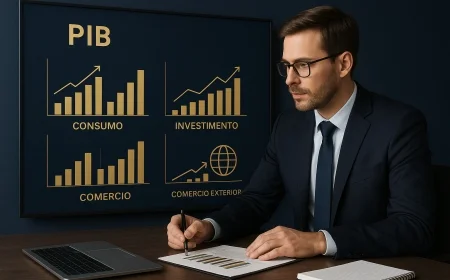 PIB do 1º tri: o que os gráficos mostram
