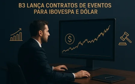 B3 lança contratos de eventos para Ibovespa e dólar
