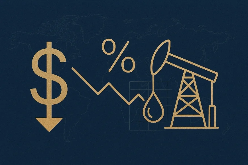 Dólar recua com juros e petróleo no radar