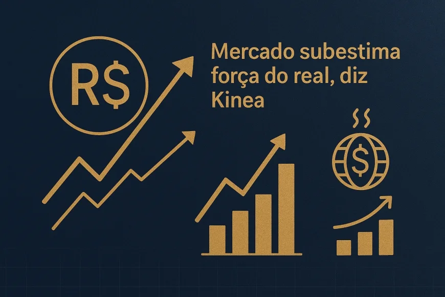 Mercado subestima força do real, diz Kinea