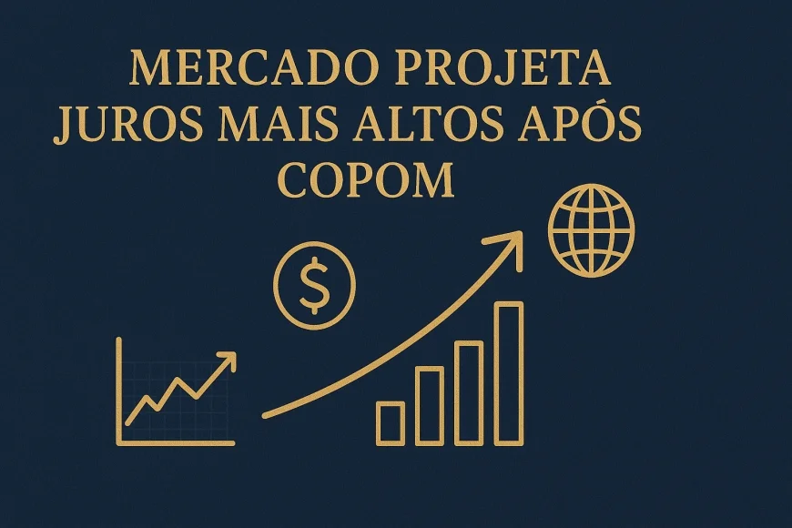 Mercado projeta juros mais altos após Copom
