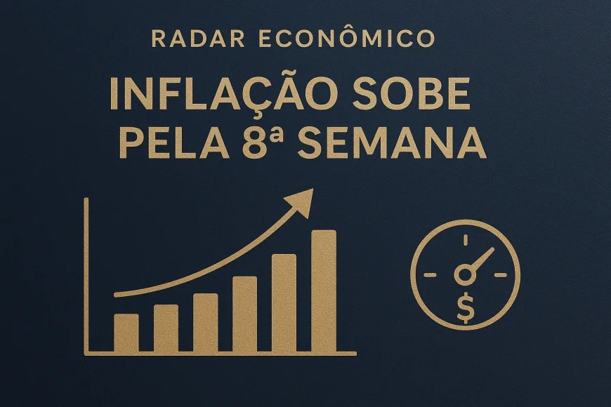 Focus: inflação sobe pela 8ª semana