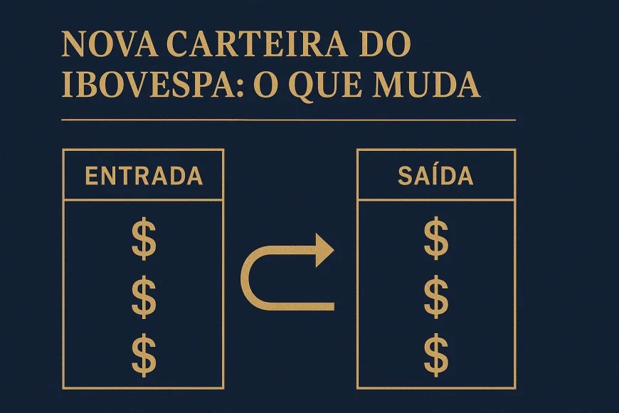 Nova carteira do Ibovespa: o que muda