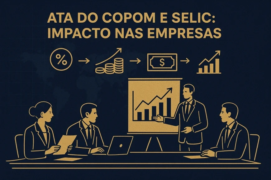 Ata do Copom e Selic: impacto nas empresas