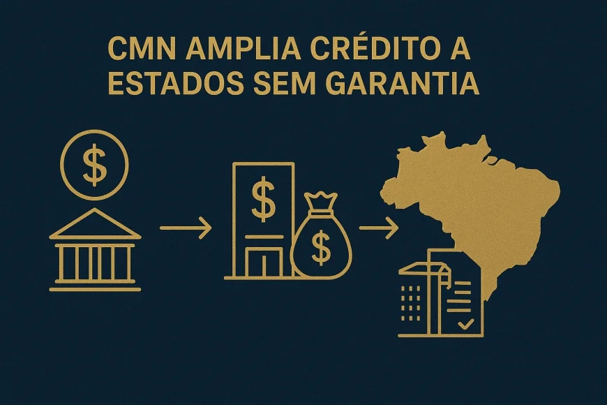 CMN amplia crédito a estados sem garantia