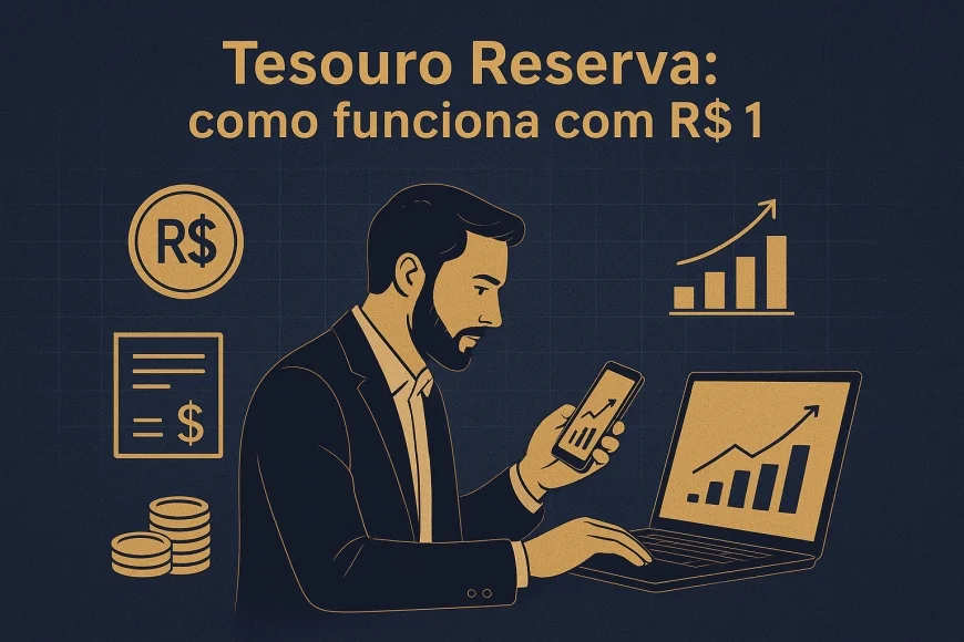 Tesouro Reserva: como funciona com R$ 1