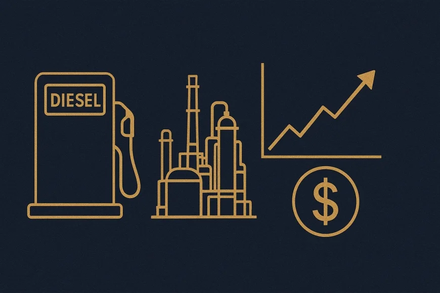 Diesel e margens: impacto para empresas e investidores