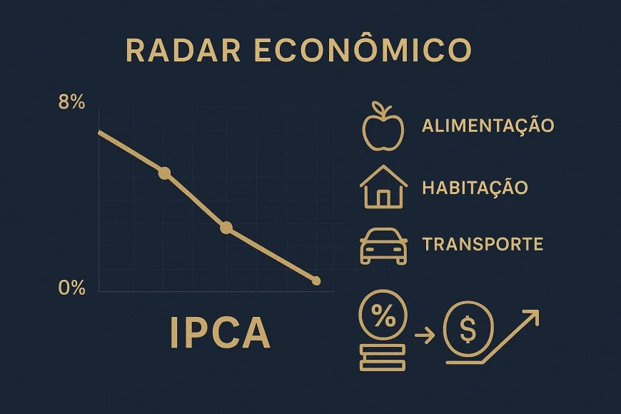 IPCA desacelera, mas mercado mantém cautela com juros e ativos