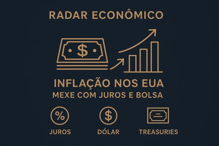 Inflação nos EUA mexe com juros e Bolsa