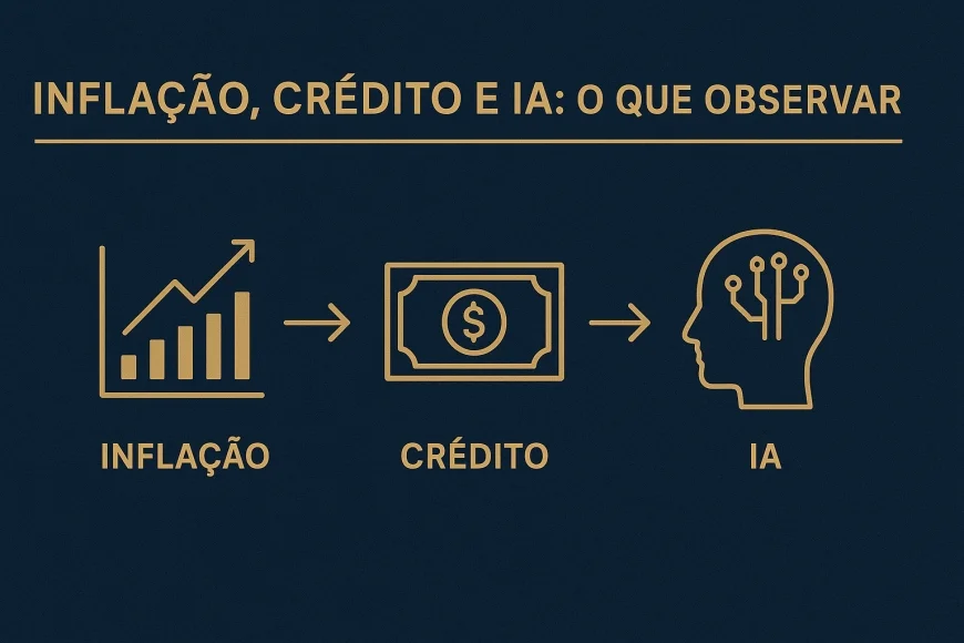 Inflação, crédito e IA: o que observar
