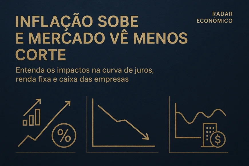 Inflação sobe e mercado vê menos corte