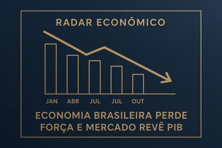 Economia brasileira perde força e mercado revê PIB