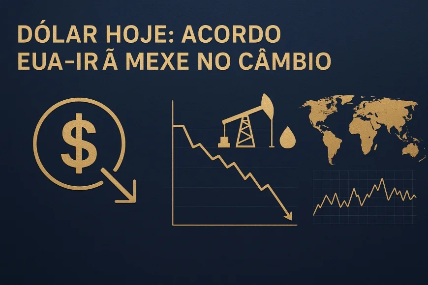 Dólar hoje: acordo EUA-Irã mexe no câmbio