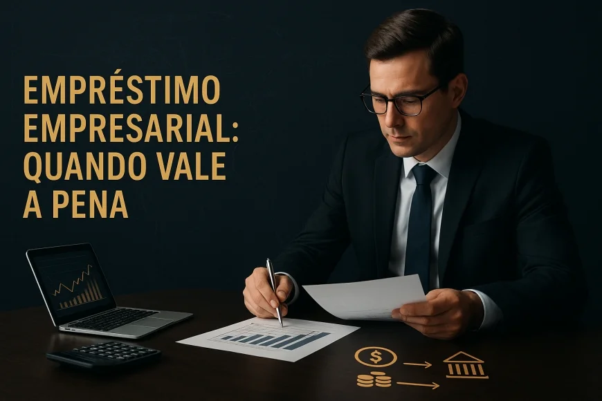 Empréstimo empresarial: quando vale a pena