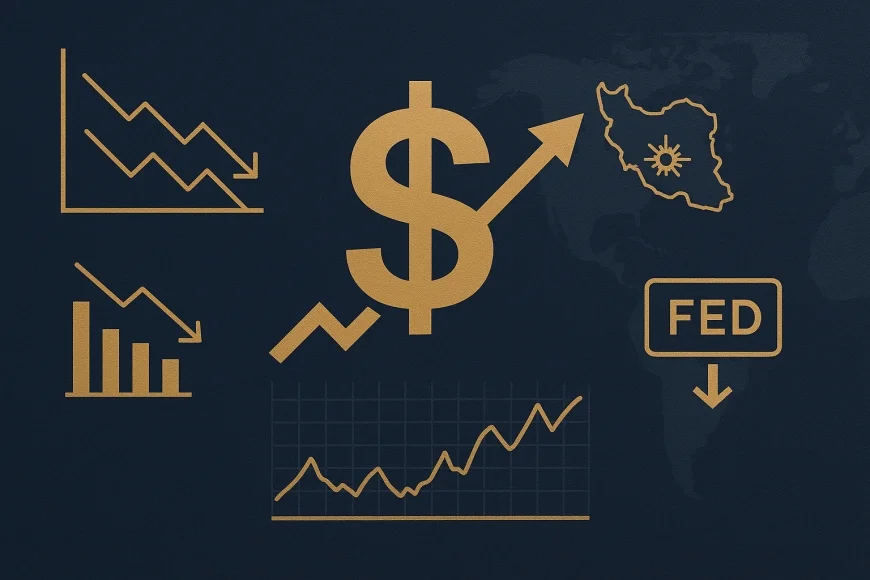 Dólar sobe com tensão externa e Fed no radar