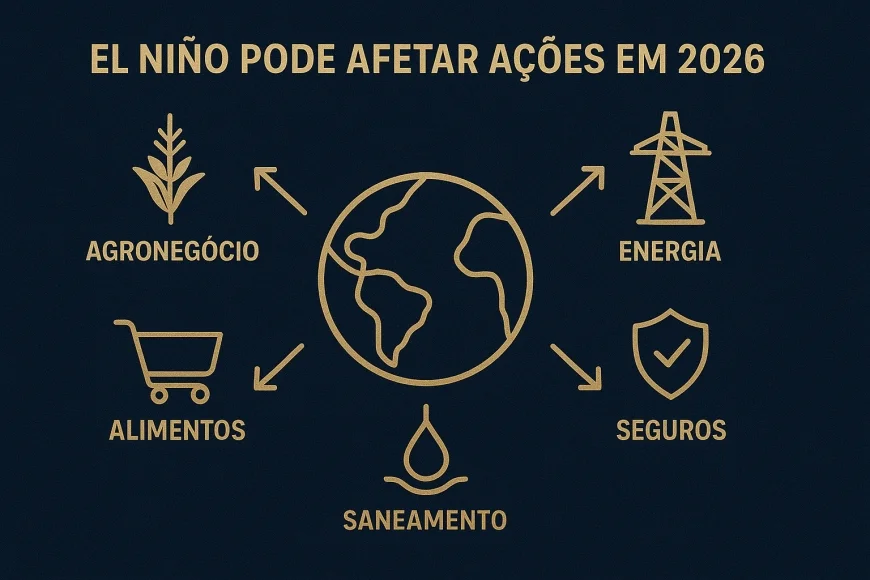 El Niño pode afetar ações em 2026