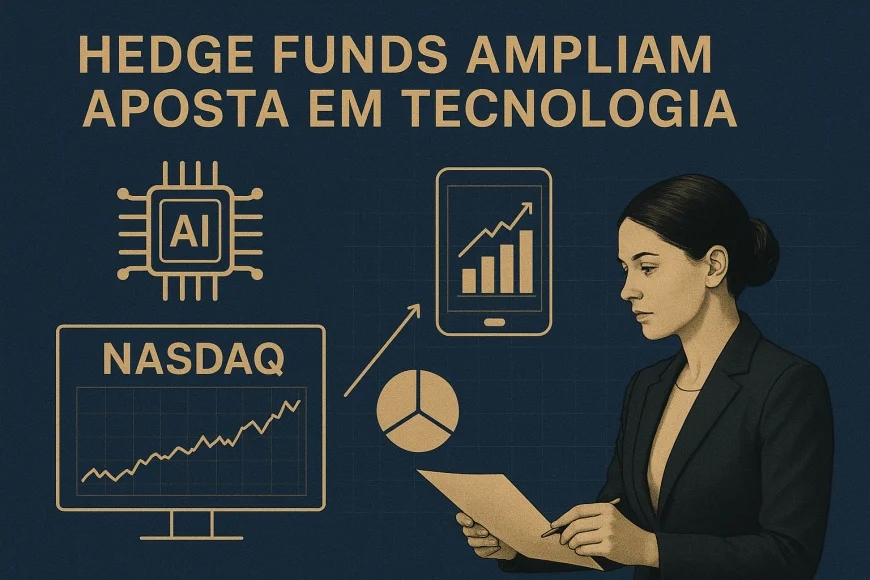 Hedge funds ampliam aposta em tecnologia