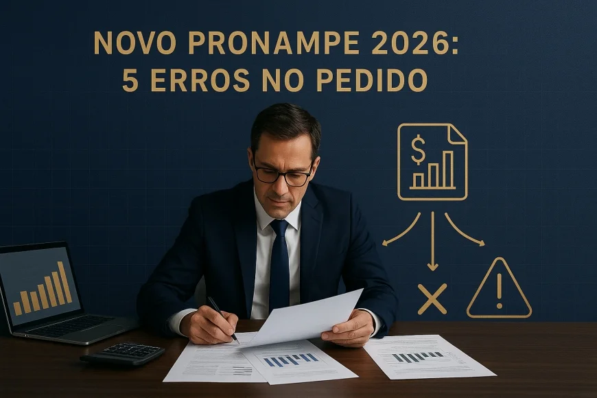 Novo Pronampe 2026: 5 erros no pedido