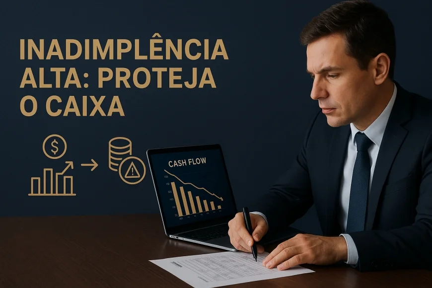Inadimplência alta: proteja o caixa