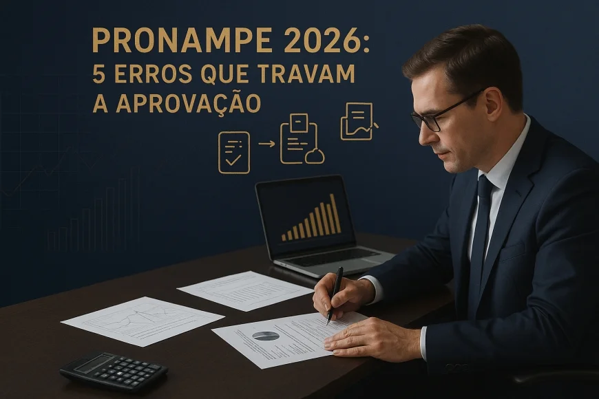 Pronampe 2026: 5 erros que travam a aprovação