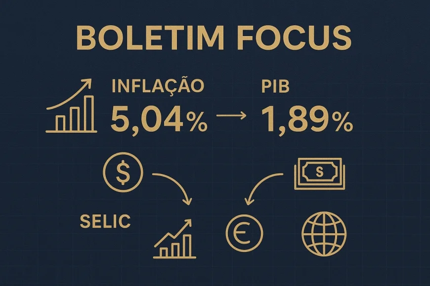 Boletim Focus: inflação e PIB sobem