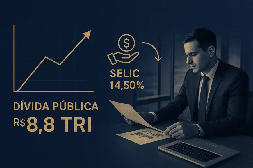 Dívida Pública a R$ 8,8 tri e capital de giro