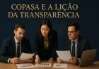Copasa e a lição da transparência