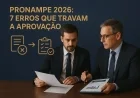 Pronampe 2026: 7 erros que travam a aprovação