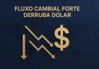 Fluxo cambial forte derruba dólar